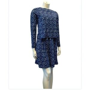 New with tags HATLEY long sleeve dress. One piece but has 2 piece look. Stretch